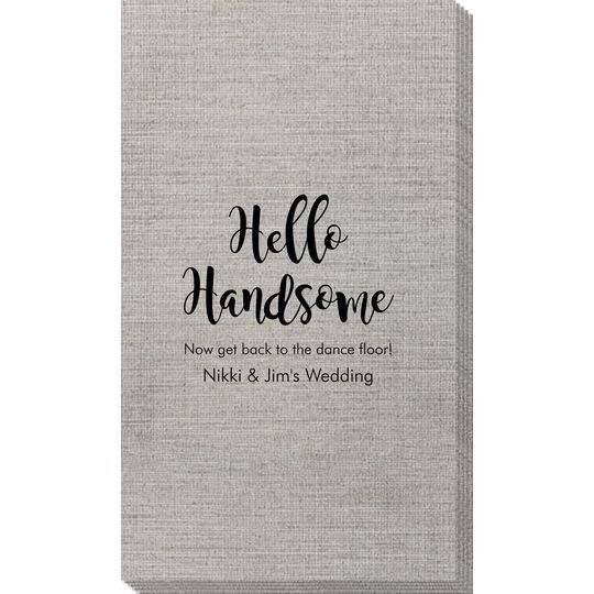 Hello Handsome Bamboo Luxe Guest Towels